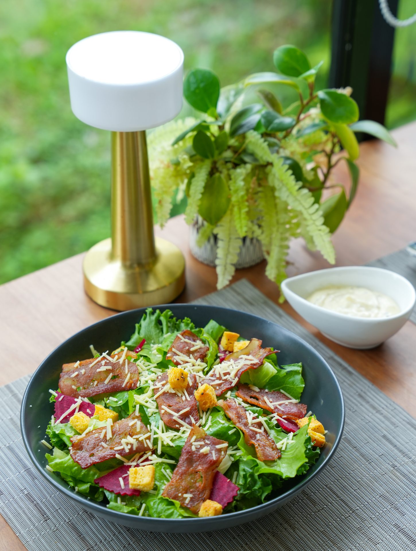 Ceasar Salad Bacon