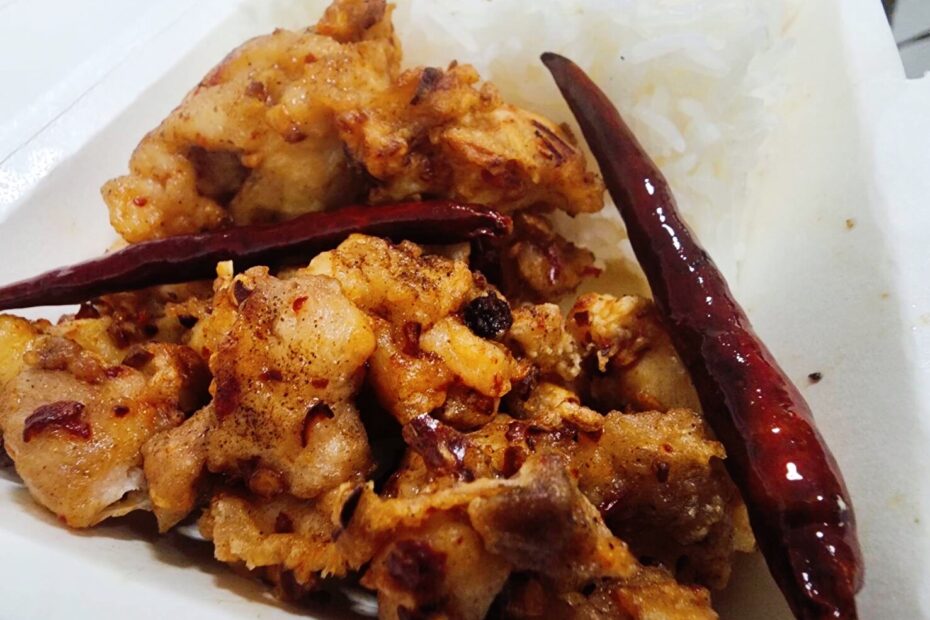 ข้าวไก่ทอดบ้านบ้าน