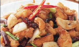 ไก่ผัดเม็ดมะม่วง