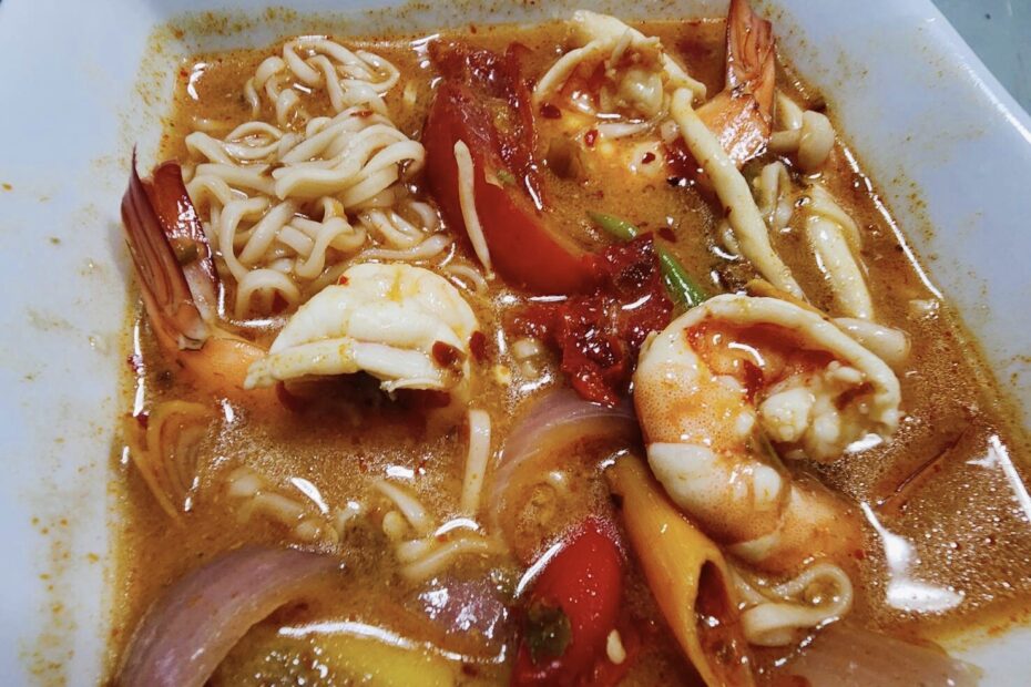 มาม่าต้มยำกุ้ง