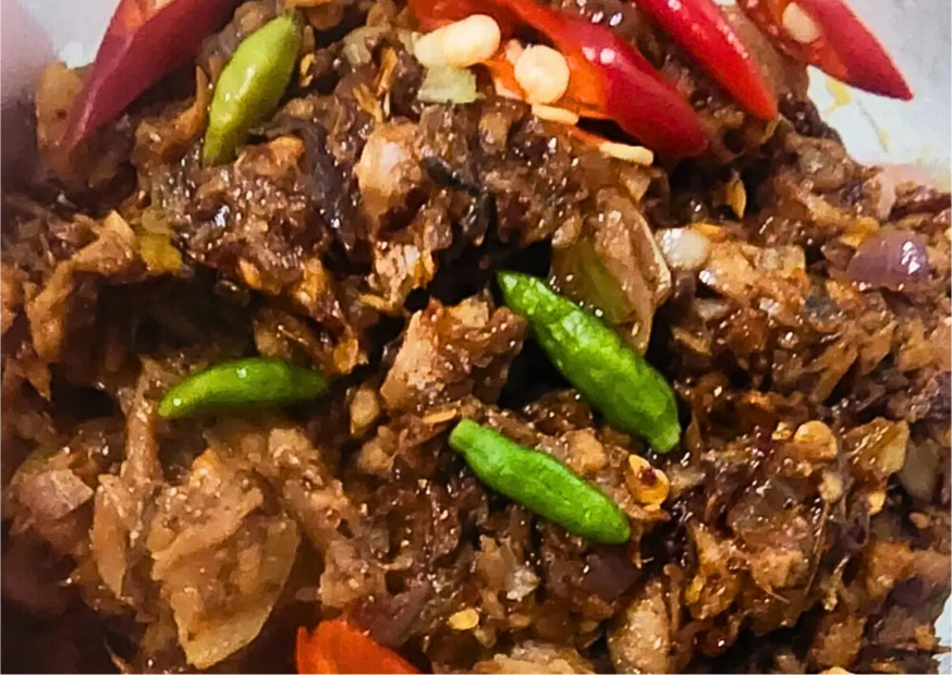 ข้าวน้ำพริกปลากระป๋อง